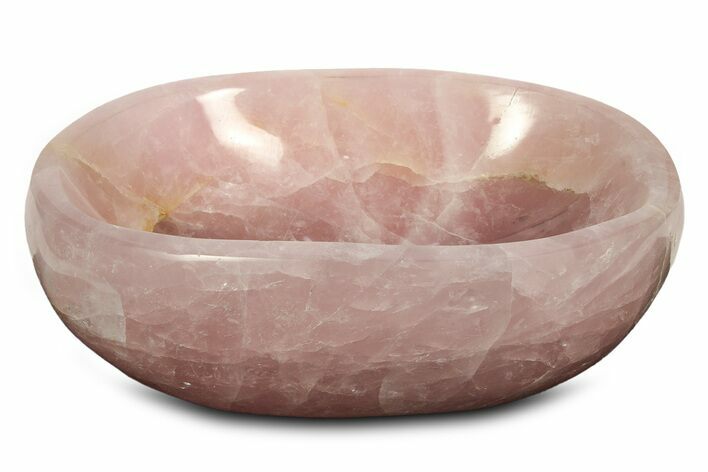 Polished Rose Quartz Bowl #304631